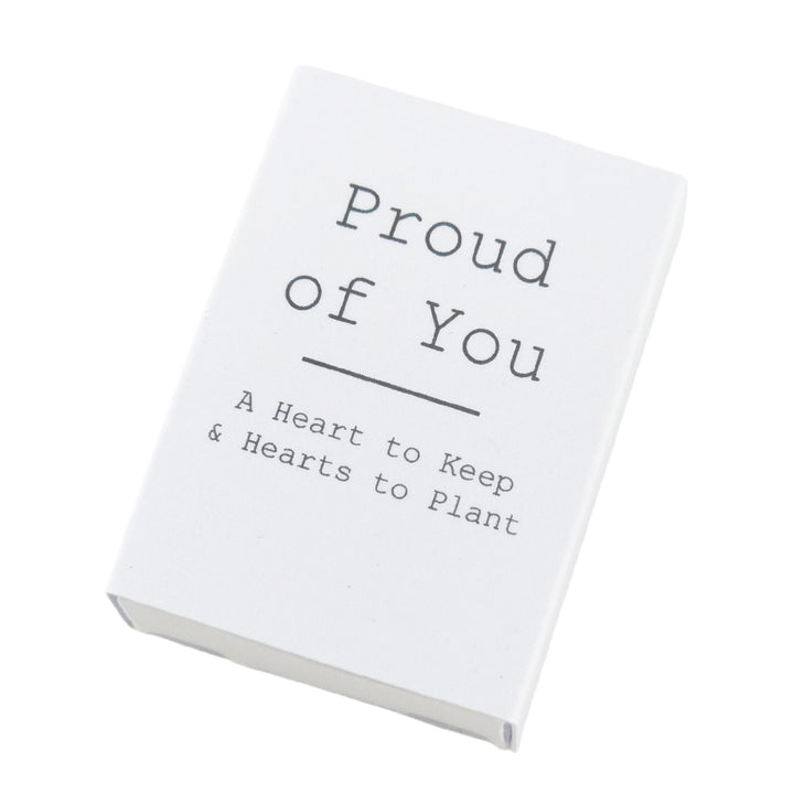 Proud of You | Hearts to Keep and to Plant | Cracker Filler | Mini Gift