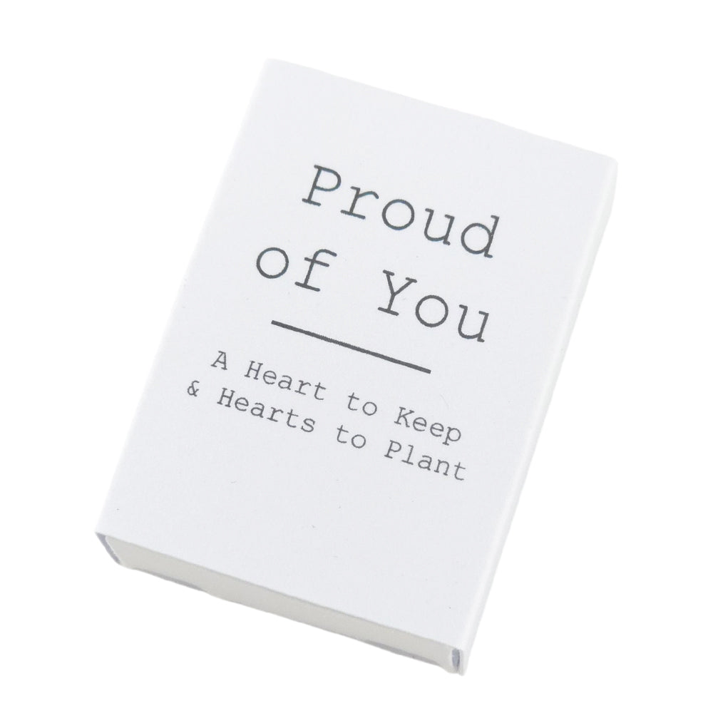 Proud of You | Hearts to Keep and to Plant | Cracker Filler | Little Gift