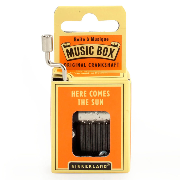 Here Comes the Sun | Wind & Listen Mini Music Box | Little Gift | Cracker Filler