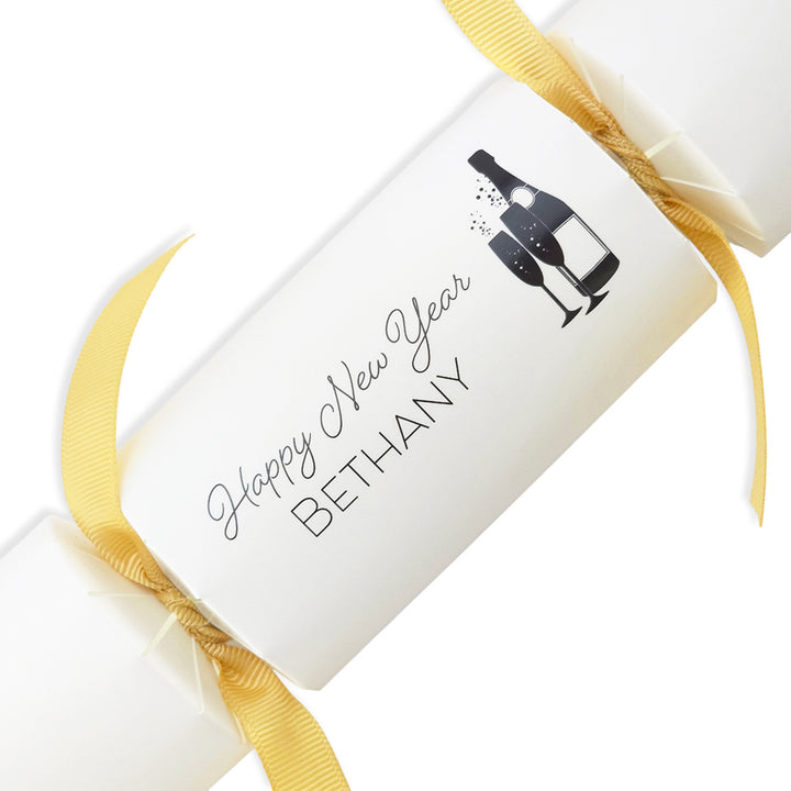 Personalised Happy New Year Crackers Craft Kit | Add Your Own Names | Minimum 4