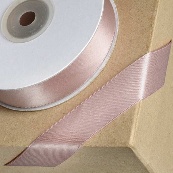 15mm or 23mm Double Faced Satin Ribbon | 25m Long