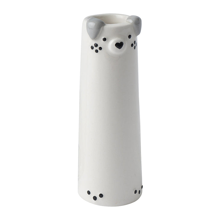 Dog | Ceramic Bud Vase | Little Gift | Cracker Filler