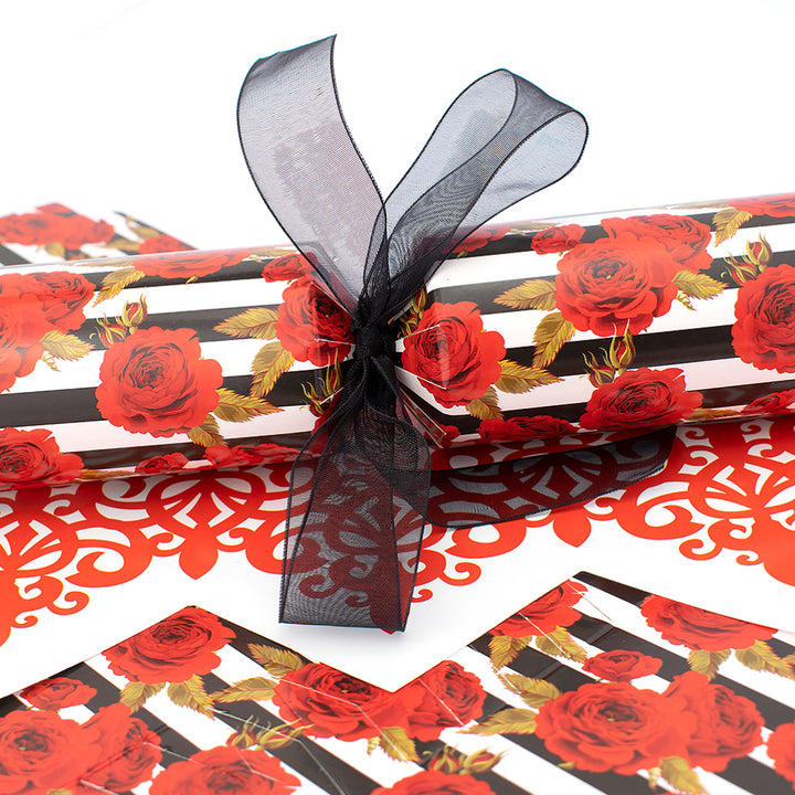 Modern Red Rose | Cracker Making Craft Kit | Make & Fill Your Own