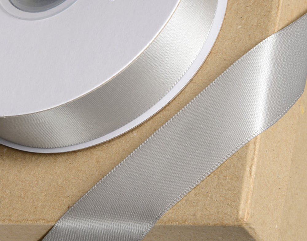 15mm or 23mm Double Faced Satin Ribbon | 25m Long