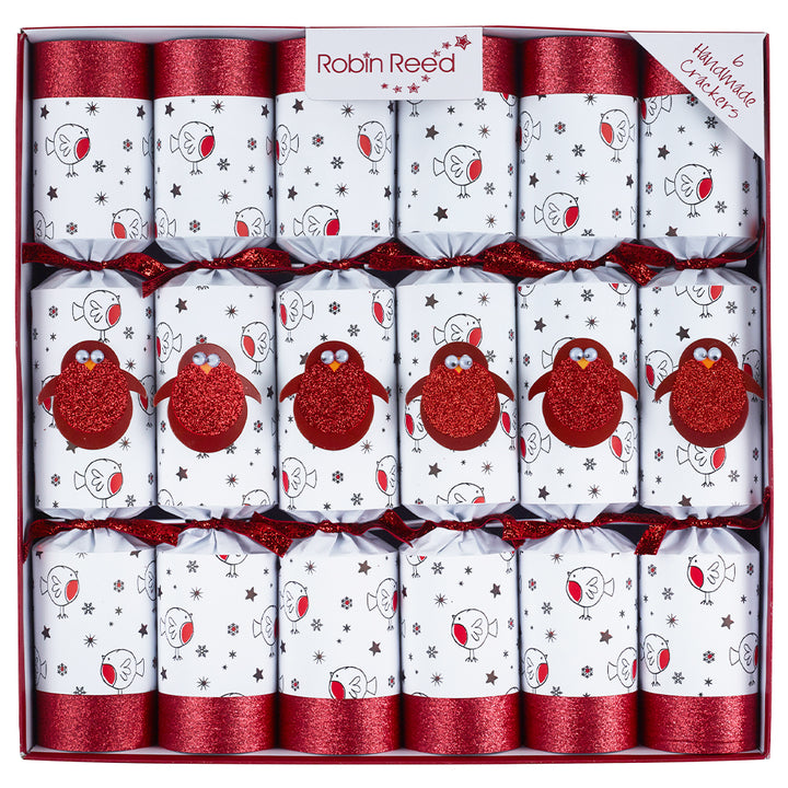Racing Robin Game | Chunky Christmas Crackers | 6 Pack | Ready Made