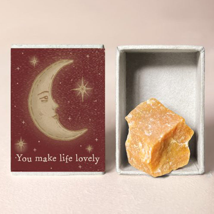 Celestial Crystal Matchbox Gift | Natural Crystal | Cracker Filler