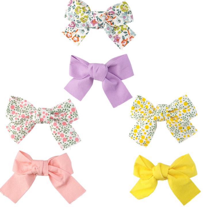 Pretty Floral Hair Slides for Girls | Single 2-Pack | Mini Gift | Cracker Filler