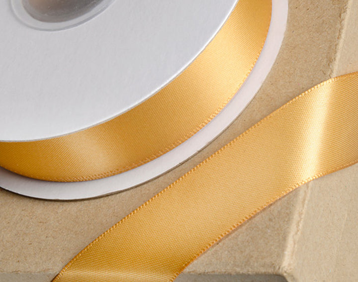 15mm or 23mm Double Faced Satin Ribbon | 25m Long