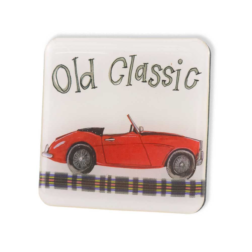 Old Classic | Vintage Car | Fridge Magnet | Mini Gift | Cracker Filler