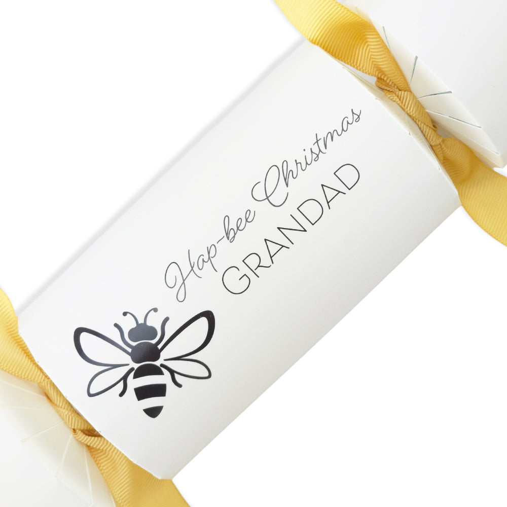 Personalised Hap-bee Christmas Crackers Kit | Add Your Own Names | Minimum 4