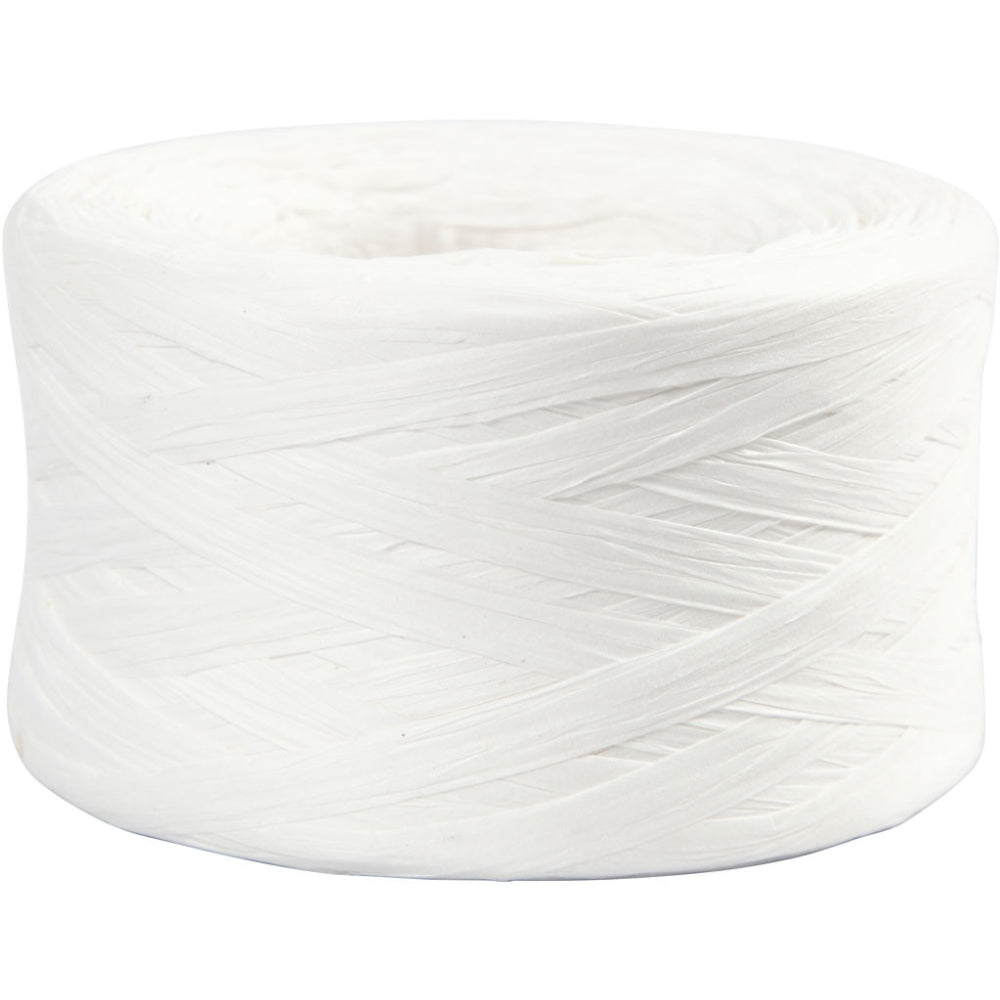 100m Paper Raffia Ribbon Jumbo Roll Recyclable &amp; Biodegradable | Choice of Colours