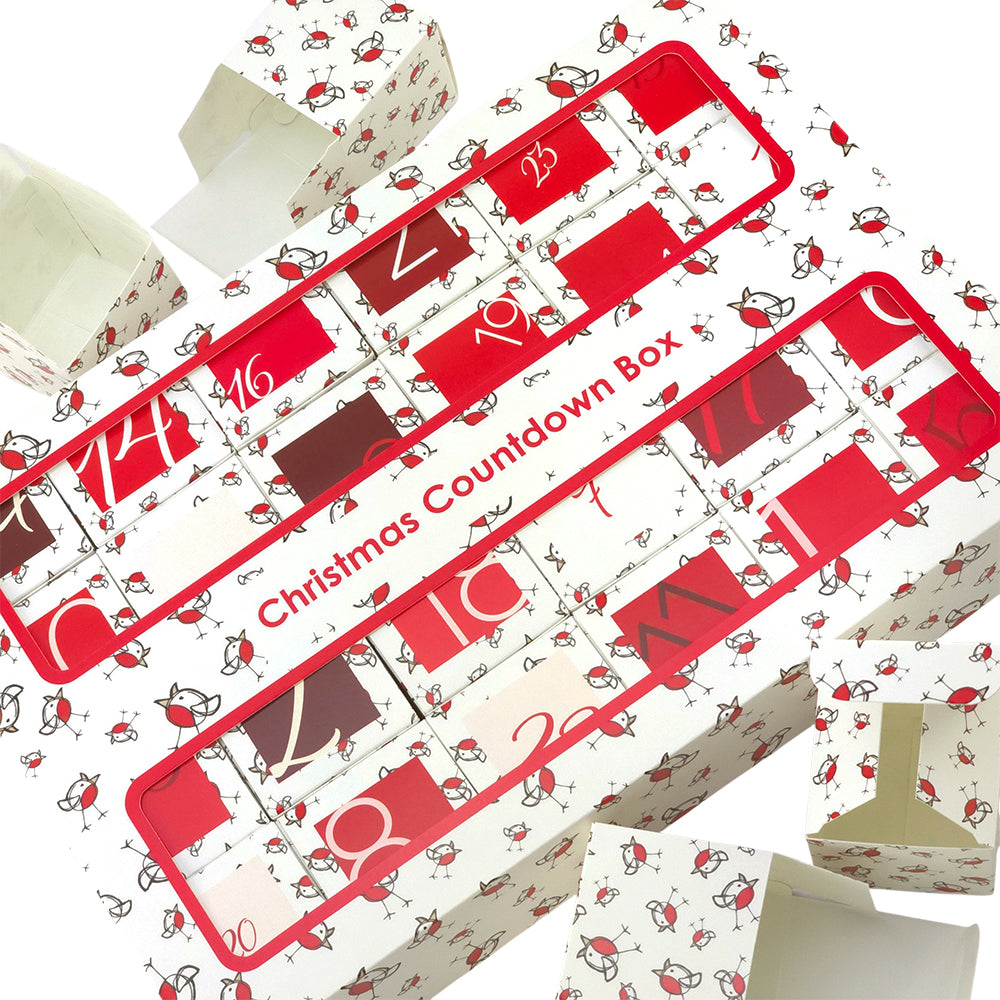 Advent Calendar Making Kit | Cube or Soap Box Style | Chirpy Robin