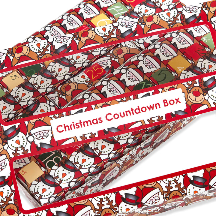 Advent Calendar Making Kit | 25 Soap Boxes &amp; Outer Box | Christmas Character