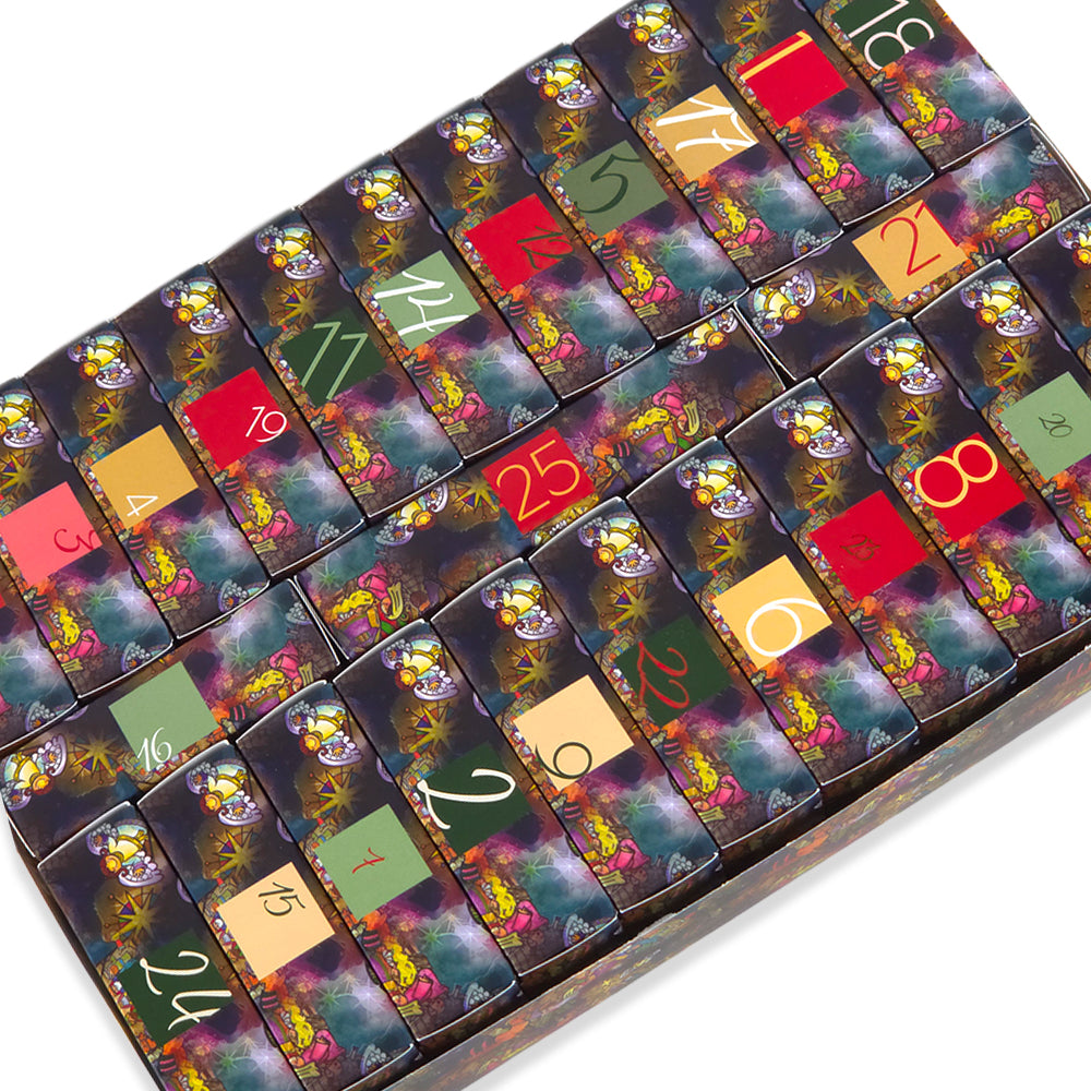 Personalised Advent Calendar Kit | 25 Soap Boxes &amp; Outer Box | Kids Nativity