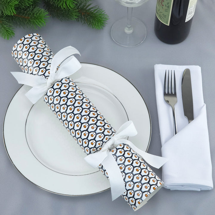 Just Penguins! | Eco Christmas Cracker Making Craft Kit | Make &amp; Fill Your Own