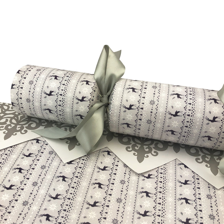 Nordic Christmas Print | Cracker Making Craft Kit | Make &amp; Fill Your Own