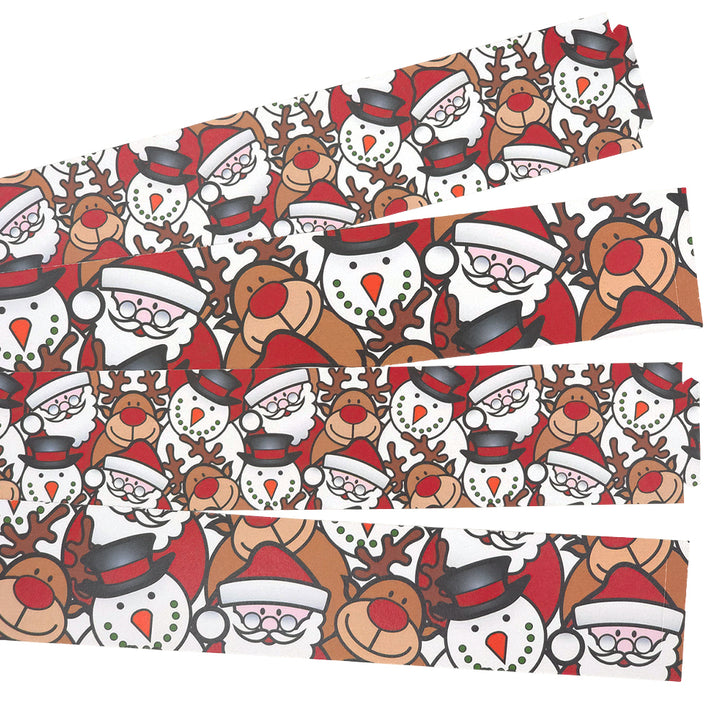 30 Reusable Christmas Paper Chains | Christmas Characters | No Glue | 2.5m