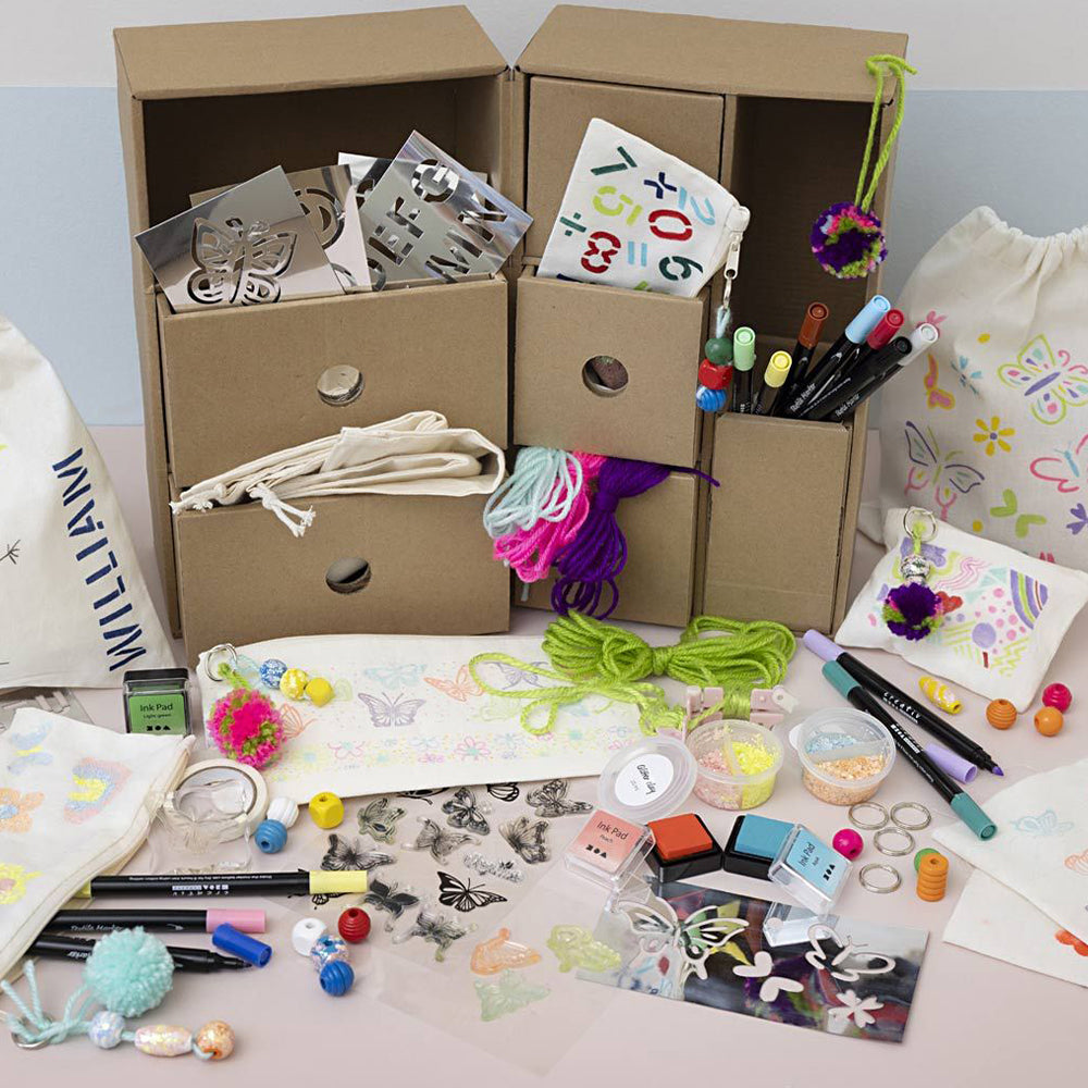 Fabric Painting Craft Compendium | Bumper Kids Craft Stash | Textile Painting