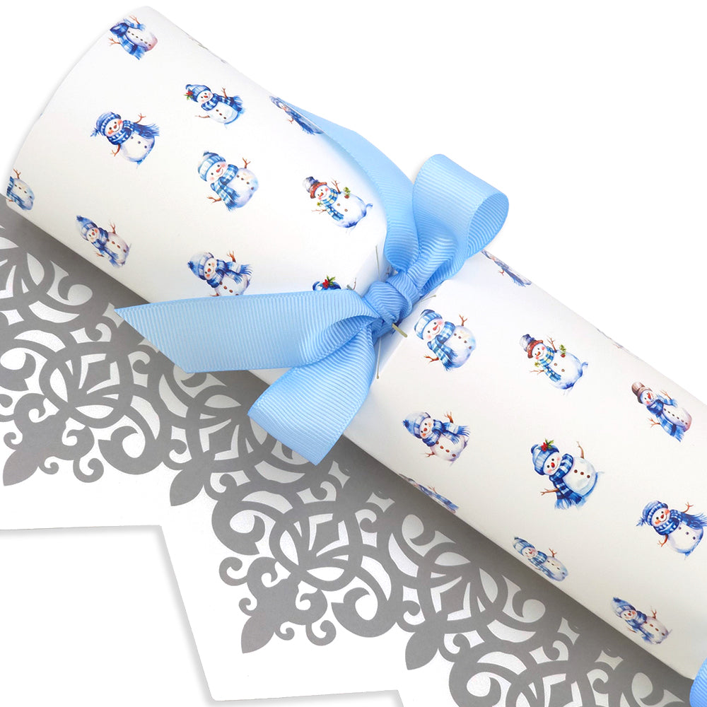 Chilly Blue Snowmen | Cracker Making Craft Kit | Make & Fill Your Own