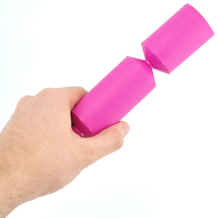 Shocking Pink | Small Crackers | Make &amp; Fill Your Own Crackers | Eco Recyclable