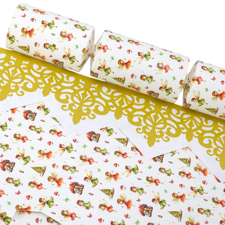 Christmas Fairies | Cracker Making Craft Kit | Make &amp; Fill Your Own