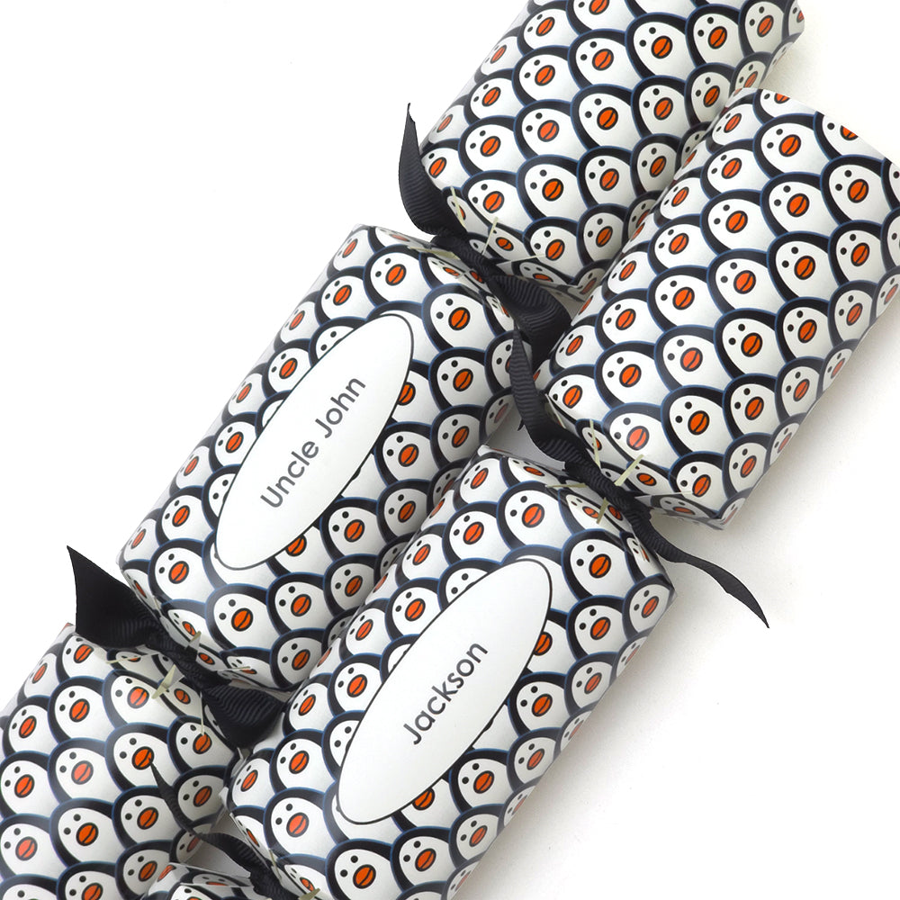 Personalised Cracker Making Craft Kit | Just Penguins | Minimum 4