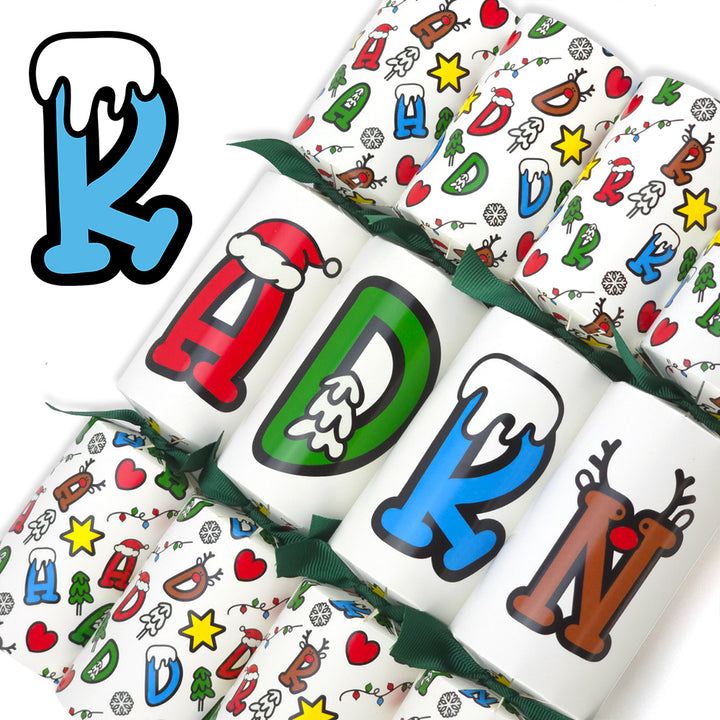 Letters A to Z | Single Christmas Cracker Making Craft Kit | Funtime Design
