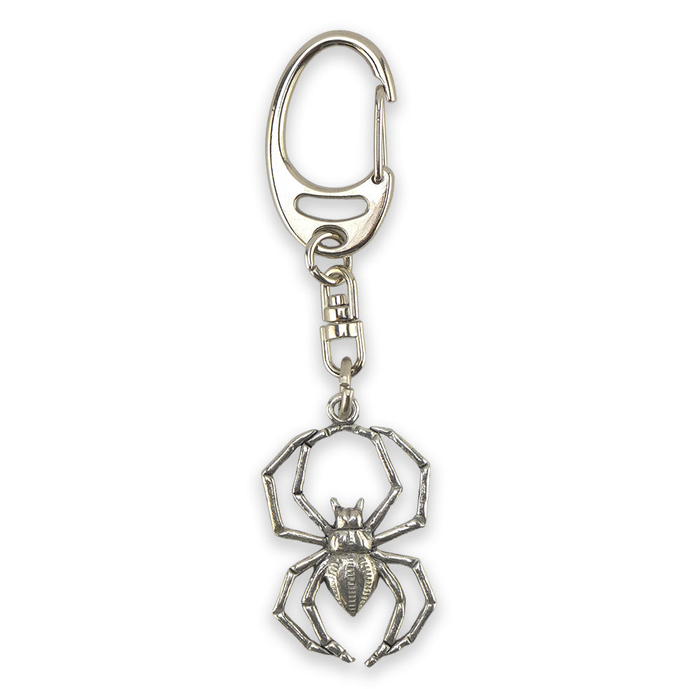 Spider | English Pewter 3D Keyring | Little Gift | Cracker Filler