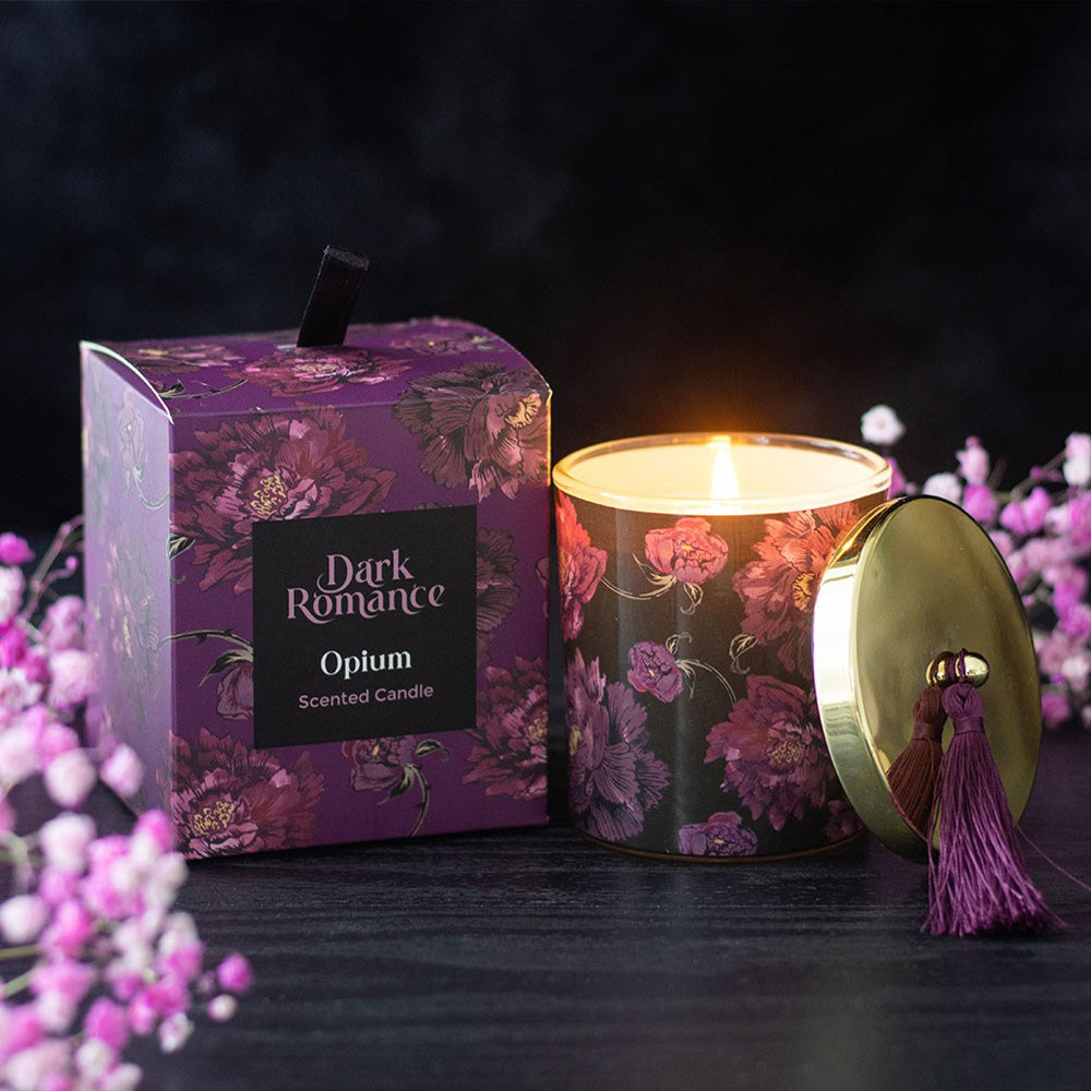 Dark Romance | Opium Scented Candle | 27hr Burn | Gift Idea