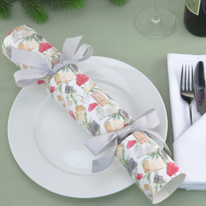 Pine &amp; Presents | Eco Christmas Cracker Making Craft Kit | Make &amp; Fill Your Own