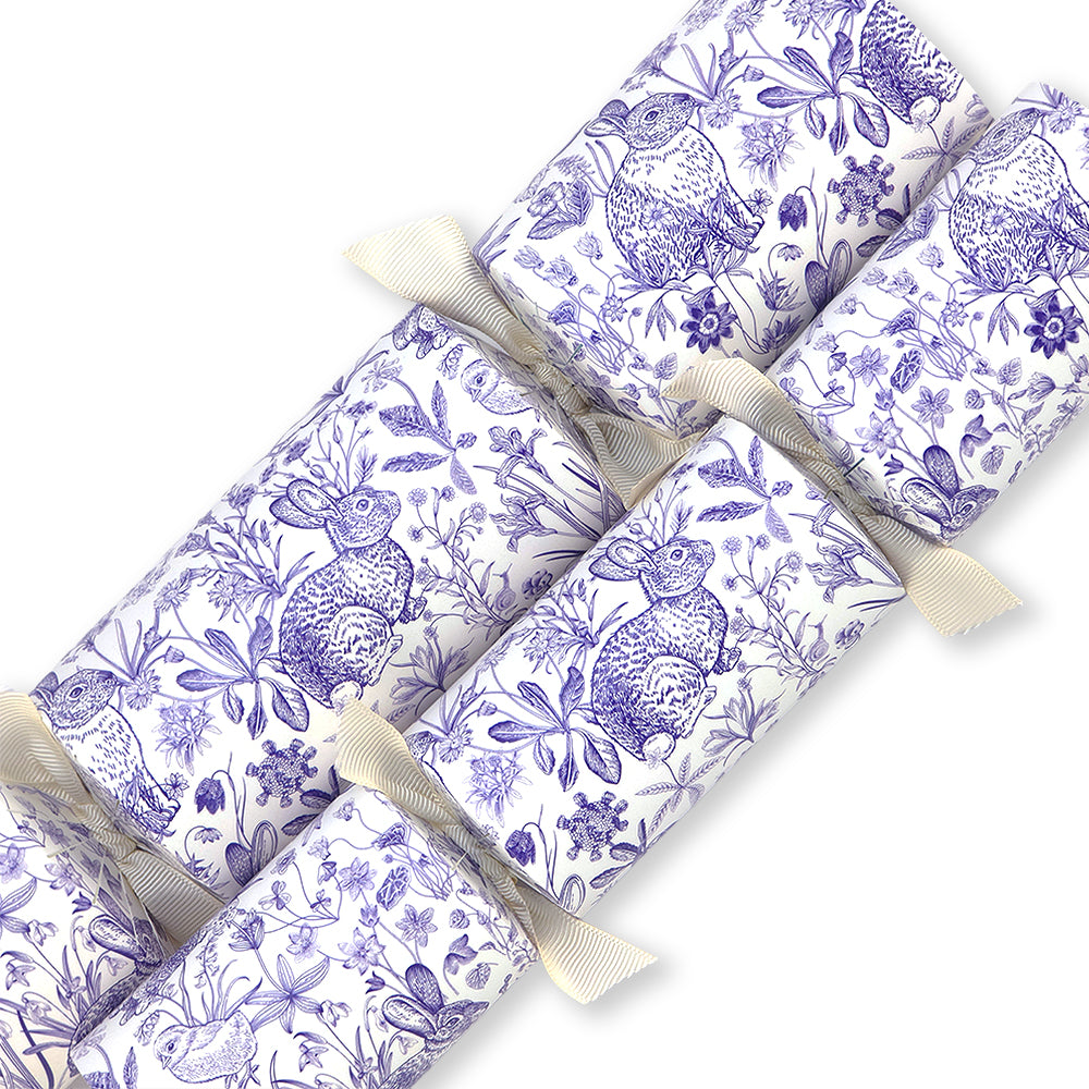 Easter Toile de Jouy | Cracker Making Craft Kit | Make & Fill Your Own