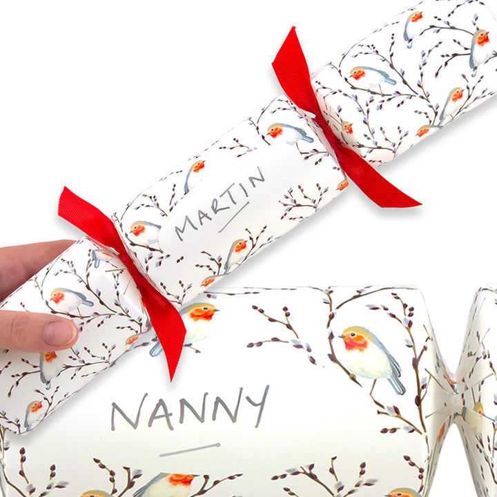 Personalise Your Own Christmas Crackers Craft Kit | Willow &amp; Robin | Minimum 4