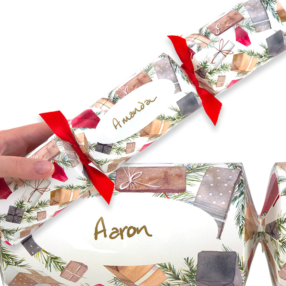 Personalise Your Own Christmas Crackers Craft Kit | Pine &amp; Presents | Minimum 4