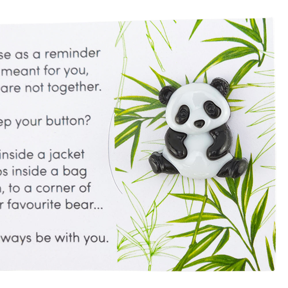 You’re Panda-tastic | Button Wishes Sew On Token | Little Gift | Cracker Filler