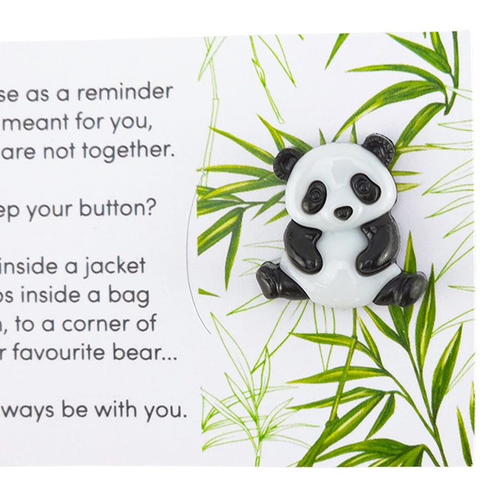 You’re Panda-tastic | Button Wishes Sew On Token | Little Gift | Cracker Filler