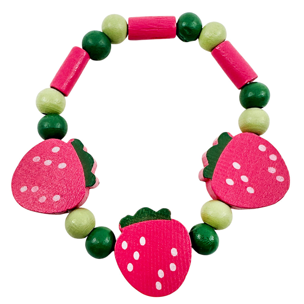 Pretty Wooden Nature Bracelet for Girls | Single | Cracker Filler | Mini Gift