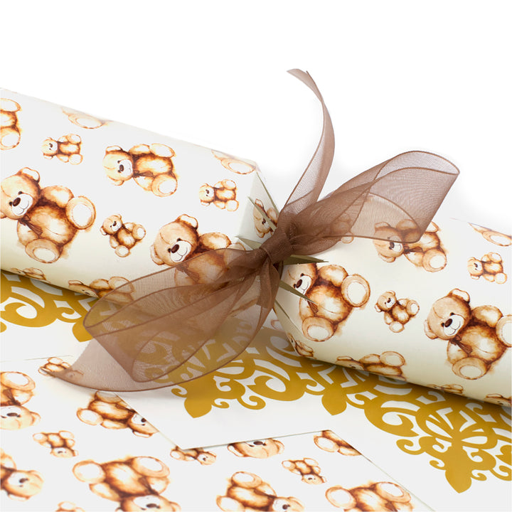 Cuddly Teddy Bear | Cracker Making Craft Kit | Make &amp; Fill Your Own
