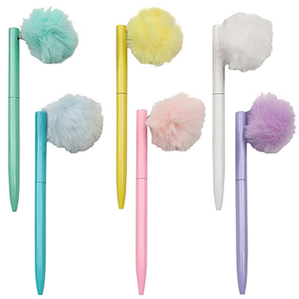 Pom Pom Pen | Single | Mini Gift | Cracker Filler