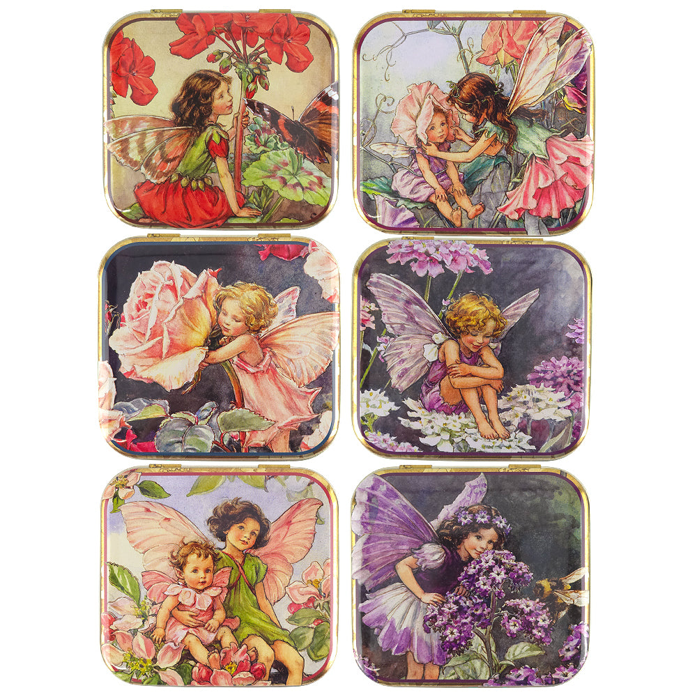Gorgeous Flower Fairies | Pocket Tin | Single | 9cm x 8cm | Little Gift