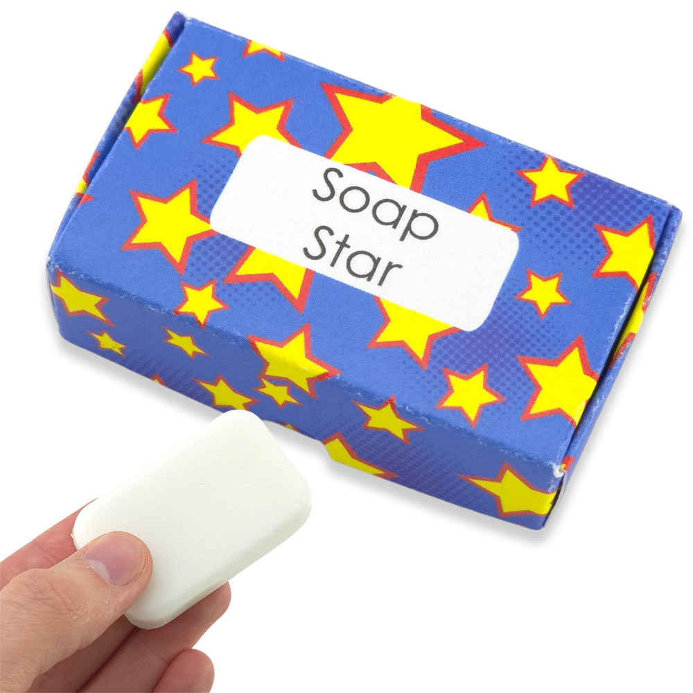 Soap Star | Coconut | 20g Travel Soap Bar | Little Gift | Cracker Filler