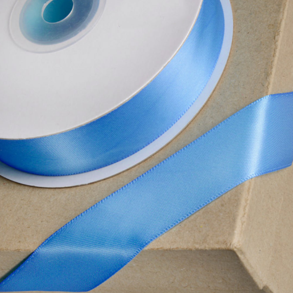 15mm or 23mm Double Faced Satin Ribbon | 25m Long