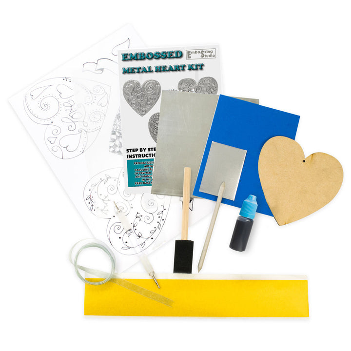 Hanging Heart | Metal Embossing Starter Craft Kit