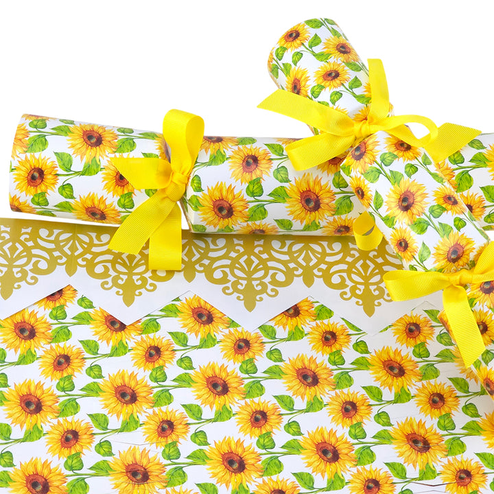 Bright Sunflowers | Cracker Making Craft Kit | Make &amp; Fill Your Own