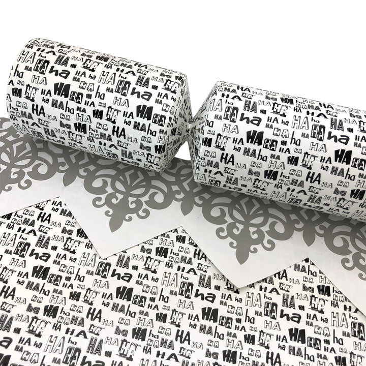 Ha Ha Ha Print | Cracker Making Craft Kit | Make &amp; Fill Your Own