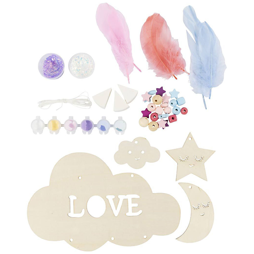 Love Cloud Mobile | Kids Complete Craft Kit