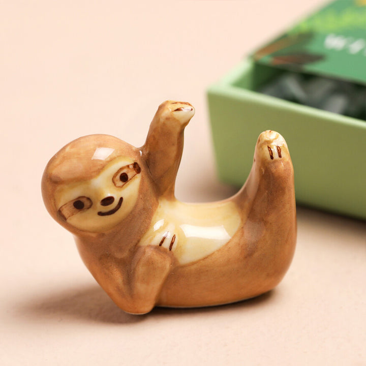 Love Hanging Around With You | Mini Matchbox & Sloth Token | Cracker Filler