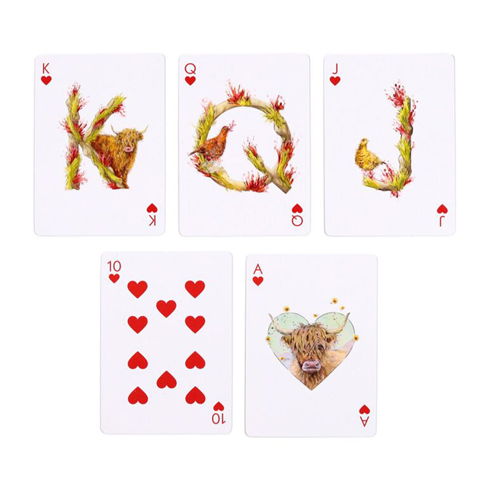 Highland Cow | Themed Standard Playing Cards | Little Gift