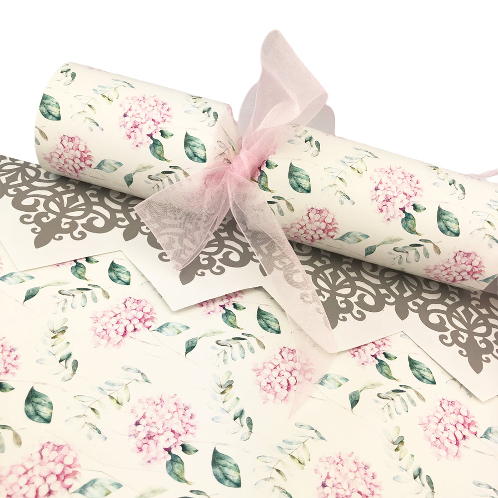 Pink Wedding Hydrangea | Cracker Making Craft Kit | Make &amp; Fill Your Own