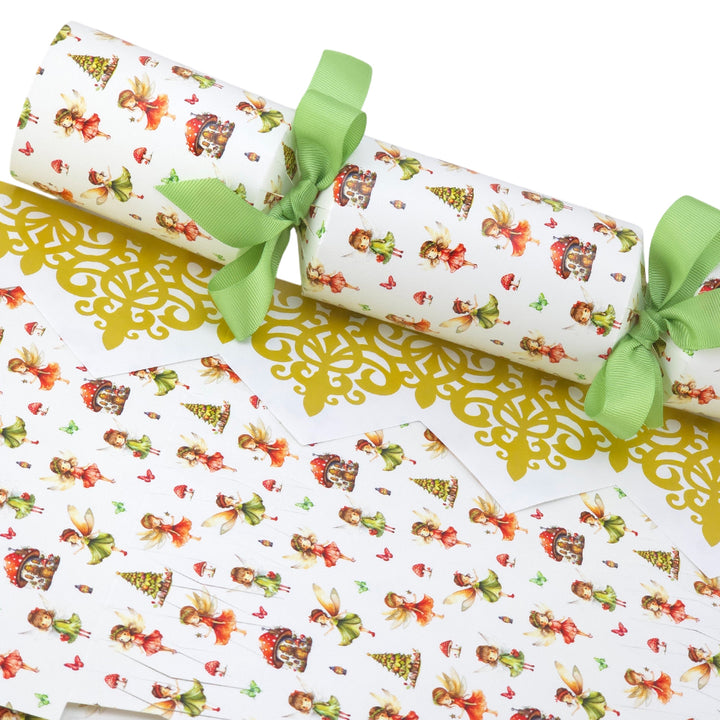 Christmas Fairies | Cracker Making Craft Kit | Make &amp; Fill Your Own