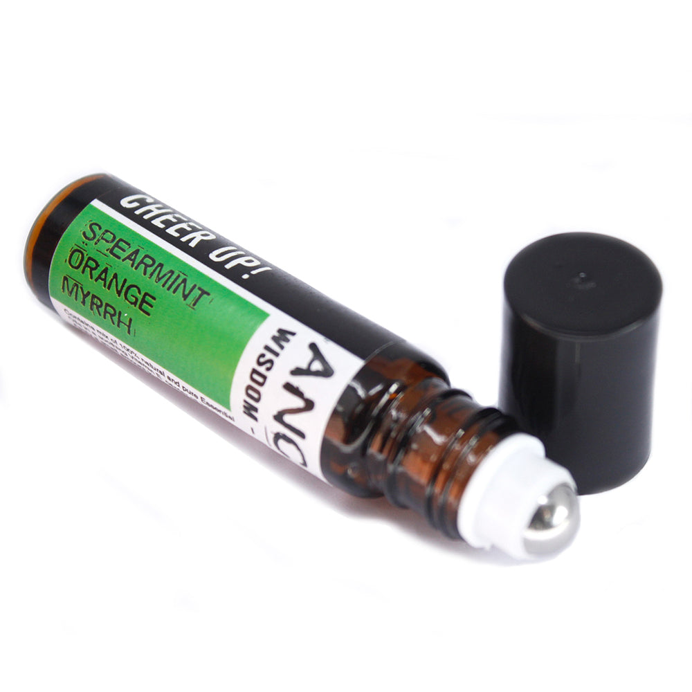 Cheer Up! | 10ml Roll On Essential Oil Blend | Mini Gift | Cracker Filler